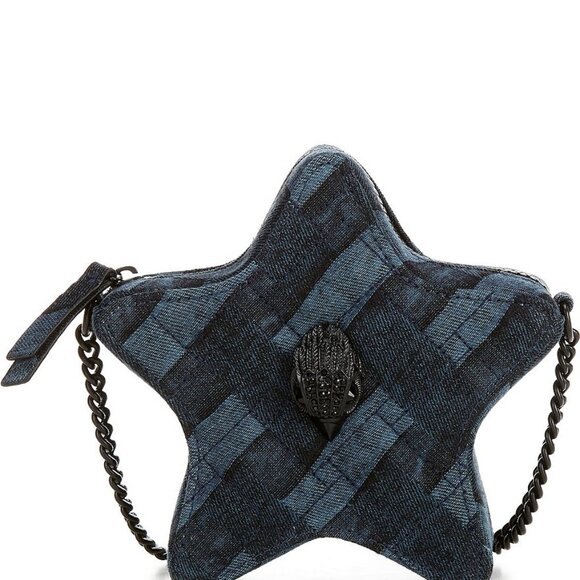 Kurt Geiger Handbags - Kurt Geiger London The Kensington Denim Star Crossbody Bag